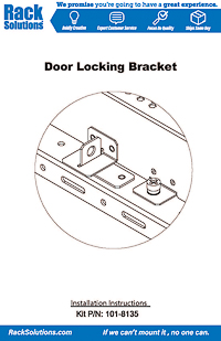 Installation Instructions preview for Locking Bracket (101-8135)