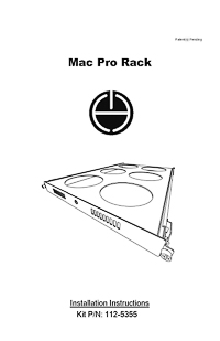 6U Rack Mount Shelf for Apple Mac Pro 2nd Generation