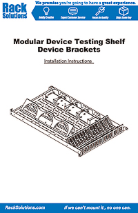 Installation Instructions preview for 4-Unit Phone/Tablet Bracket Set 2-Pack (101-6951)