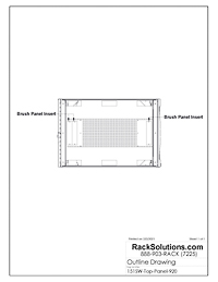 Placement Guide preview for Brush Passthru Panel for 151SW Top Panel (180-5336)