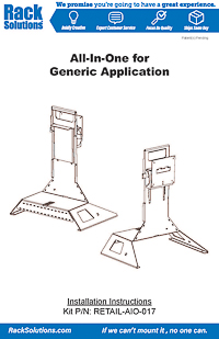 Installation Instructions preview for Universal All-In-One Desktop and Monitor Stand (RETAIL-AIO-017)