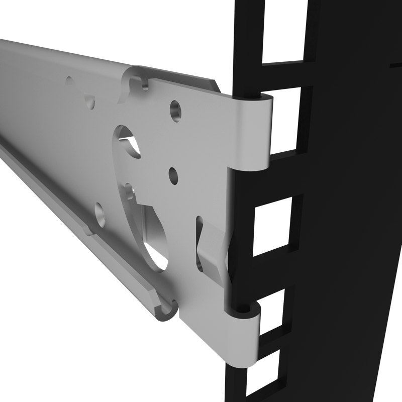 Pro rack rack mount pull out shelf for mac pro